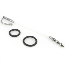 Generique Tige percée pour urètre Marfab 22cm - Diamètre 9mm